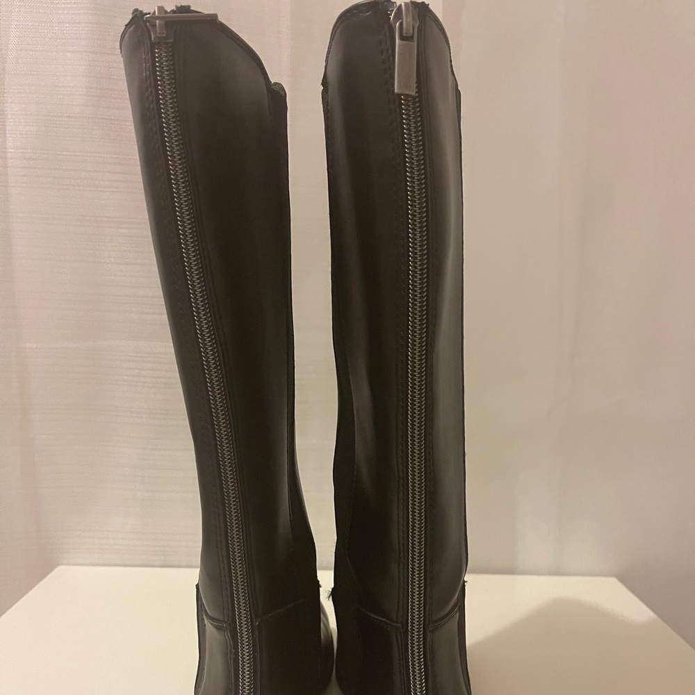 Leather Michael Kors Boots with Box Size 3
